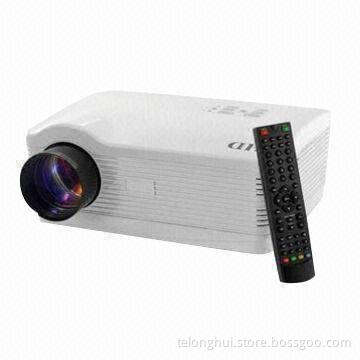 LED HD Projector, 1280 x 768p Resolution, 3000lm Luminous Flux, 2000:1 Contrast Ratio